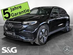 Schwarz Gebraucht 2021 Mercedes EQC400 AMG line SUV | 44.890 €