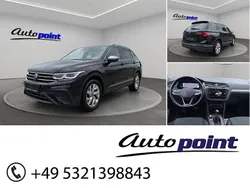 Schwarz Gebraucht 2022 VW Tiguan Allspace Life SUV | 24.950 € (Guter Preis)