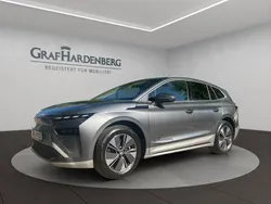 Graphitegrau metallic Gebraucht 2025 Skoda Enyaq iV Lounge SUV | 49.790 € (Superpreis)