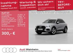 Florettsilber metallic Gebraucht 2022 Audi Q3 Advanced SUV | 29.991 € (Guter Preis)