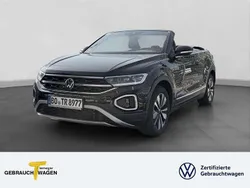Deep black perleffekt Gebraucht 2024 VW T-Roc Cabriolet Move Cabrio | 27.910 € (Superpreis)