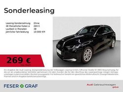 Mythosschwarz metallic Gebraucht 2025 Audi A3 Advanced Plus Limousine | 31.490 € (Superpreis)