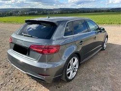 Grau Gebraucht 2018 Audi A3 Sportback S-Line Limousine | 22.800 € (Teuer)