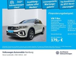 Pure white/schwarz Gebraucht 2025 VW T-Roc R-line SUV | 31.850 € (Guter Preis)