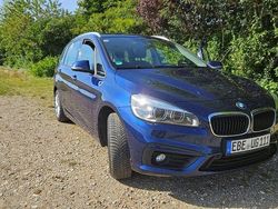 Blau Gebraucht 2015 BMW 218 Gran Tourer Advantage Van / Kleinbus | 12.000 € (Etwas zu teuer)