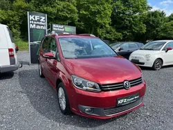Wild cherry red metallic Gebraucht 2014 VW Touran Life Van / Kleinbus | 9.999 € (Fairer Preis)