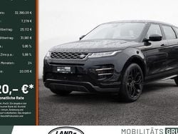 Schwarz Gebraucht 2021 Land Rover Range Rover evoque R-Dynamic SUV | 32.390 € (Superpreis)
