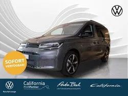 Grau (indiumgrau metallic) Neu 2024 VW Caddy Maxi California Van / Kleinbus | 49.980 € (Teuer)