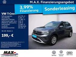 Rauchgrau metallic Gebraucht 2024 VW T-Cross Life SUV | 22.579 € (Fairer Preis)