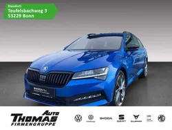 Raceblau metallic Gebraucht 2024 Skoda Superb SportLine Kombi | 42.880 € (Fairer Preis)