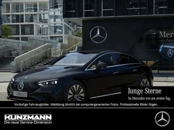 Obsidianschwarz metallic Gebraucht 2022 Mercedes EQE350 Electric Art Limousine | 42.989 € (Fairer Preis)