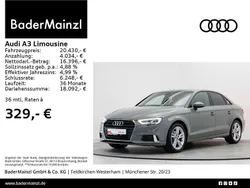 Quantumgrau Gebraucht 2020 Audi A3 Sport Limousine | 20.430 € (Fairer Preis)