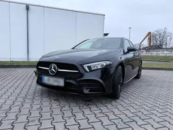 Schwarz Gebraucht 2021 Mercedes A250 AMG line Limousine | 30.450 € (Fairer Preis)