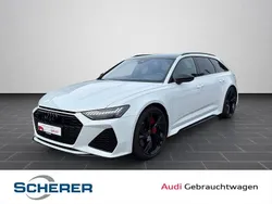 Gletscherweiß metallic Gebraucht 2024 Audi RS6 Performance Kombi | 126.900 € (Superpreis)