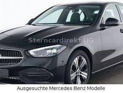 Obsidianschwarzmetallic (metallic) Gebraucht 2022 Mercedes C180 Avantgarde Limousine | 28.890 € (Fairer Preis)