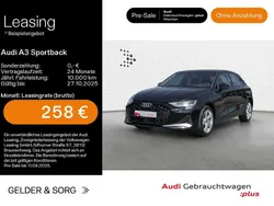 Mythosschwarz metallic Gebraucht 2024 Audi A3 Advanced Limousine | 31.680 € (Guter Preis)