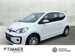 Weiss Gebraucht 2021 VW up! Move Kleinwagen | 13.290 € (Etwas zu teuer)