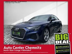 Navarrablau metallic Gebraucht 2021 Audi A3 S-Line Limousine | 29.907 € (Etwas zu teuer)