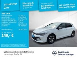 Pure white Gebraucht 2024 VW Golf VIII Goal Limousine | 27.285 € (Superpreis)