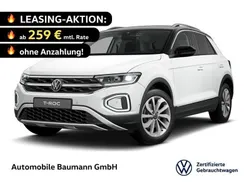 Weiß Neu 2025 VW T-Roc Style SUV | 38.289 € (Etwas zu teuer)