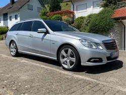 Silber Gebraucht 2009 Mercedes E350 Avantgarde Kombi | 12.900 € (Teuer)