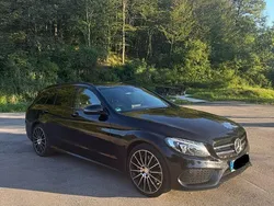 Schwarz Gebraucht 2016 Mercedes C250 AMG line Limousine | 19.500 € (Fairer Preis)