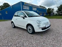 Weiß Gebraucht 2010 Fiat 500 Lounge Kleinwagen | 4.899 € (Fairer Preis)