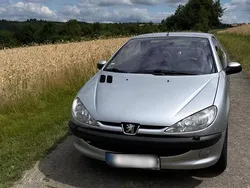 Silber Gebraucht 2001 Peugeot 206 CC Cabrio | 550 € (Superpreis)