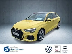 Gelb Gebraucht 2022 Audi A3 Sportback e-tron S-Line Limousine | 29.960 € (Fairer Preis)