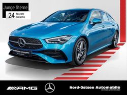 Metalliclack hyperblau Gebraucht 2024 Mercedes CLA200 Shooting Brake AMG Kombi | 32.990 € (Fairer Preis)