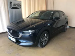 Deep crystal blue Gebraucht 2024 Mazda CX-30 Exclusive-Line SUV | 31.900 € (Fairer Preis)