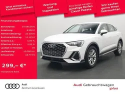 Ibisweiß Gebraucht 2022 Audi Q3 Sportback Design SUV | 34.480 € (Fairer Preis)