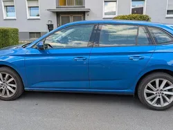 Blau Gebraucht 2021 Skoda Scala Clever Kleinwagen | 13.300 € (Superpreis)