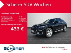 Mythosschwarz metallic (metallic) Gebraucht 2024 Audi Q5 Sportback Ambiente SUV | 48.490 € (Guter Preis)