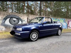Blau Gebraucht 1993 VW Golf Cabriolet Cabrio | 2.750 €