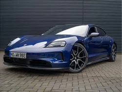 Enzianblaumetallic Gebraucht 2024 Porsche Taycan 4S Sport Turismo Limousine | 124.900 €