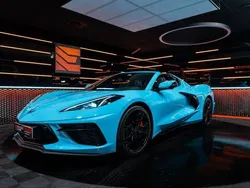 Blau Gebraucht 2022 Corvette Stingray Cabrio | 139.900 €