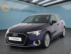 Blau Gebraucht 2022 Audi A3 Sportback e-tron Kleinwagen | 25.599 € (Fairer Preis)