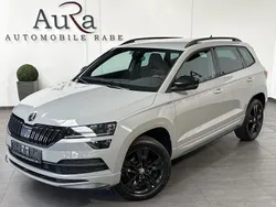 Stahlgrau Gebraucht 2020 Skoda Karoq SportLine SUV | 21.449 € (Etwas zu teuer)