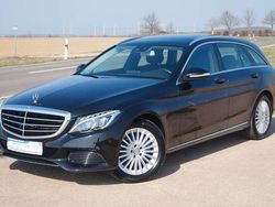 Obsidianschwarz metalliclack Gebraucht 2015 Mercedes C180 Kombi | 16.300 € (Superpreis)