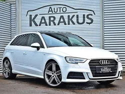 Gletscherweiss Gebraucht 2018 Audi A3 Sportback S-line plus Kombi | 21.790 € (Teuer)