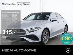Silber Gebraucht 2024 Mercedes A250 AMG Limousine | 37.380 € (Teuer)