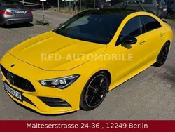 Gelb Gebraucht 2019 Mercedes CLA220 AMG line Limousine | 27.990 € (Guter Preis)