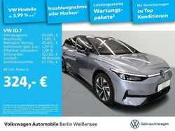 Blau Gebraucht 2024 VW ID.7 Pro Limousine | 50.490 € (Etwas zu teuer)
