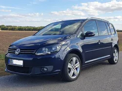 Blau Gebraucht 2014 VW Touran Life Van / Kleinbus | 10.000 € (Guter Preis)