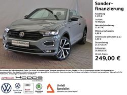 Mondsteingrau Gebraucht 2021 VW T-Roc Cabriolet R-line Cabrio | 25.980 € (Fairer Preis)