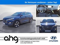 Blau Gebraucht 2017 Hyundai Tucson SUV | 14.850 € (Fairer Preis)