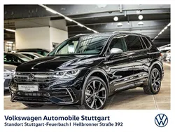 Deep black perleffekt Gebraucht 2022 VW Tiguan Allspace R-line SUV | 37.330 € (Fairer Preis)