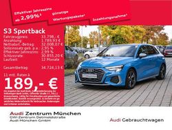 Turboblau Gebraucht 2023 Audi S3 Design Limousine | 33.798 € (Superpreis)