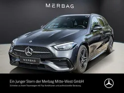 Lack graphitgrau Gebraucht 2023 Mercedes C300e AMG Kombi | 41.420 € (Fairer Preis)